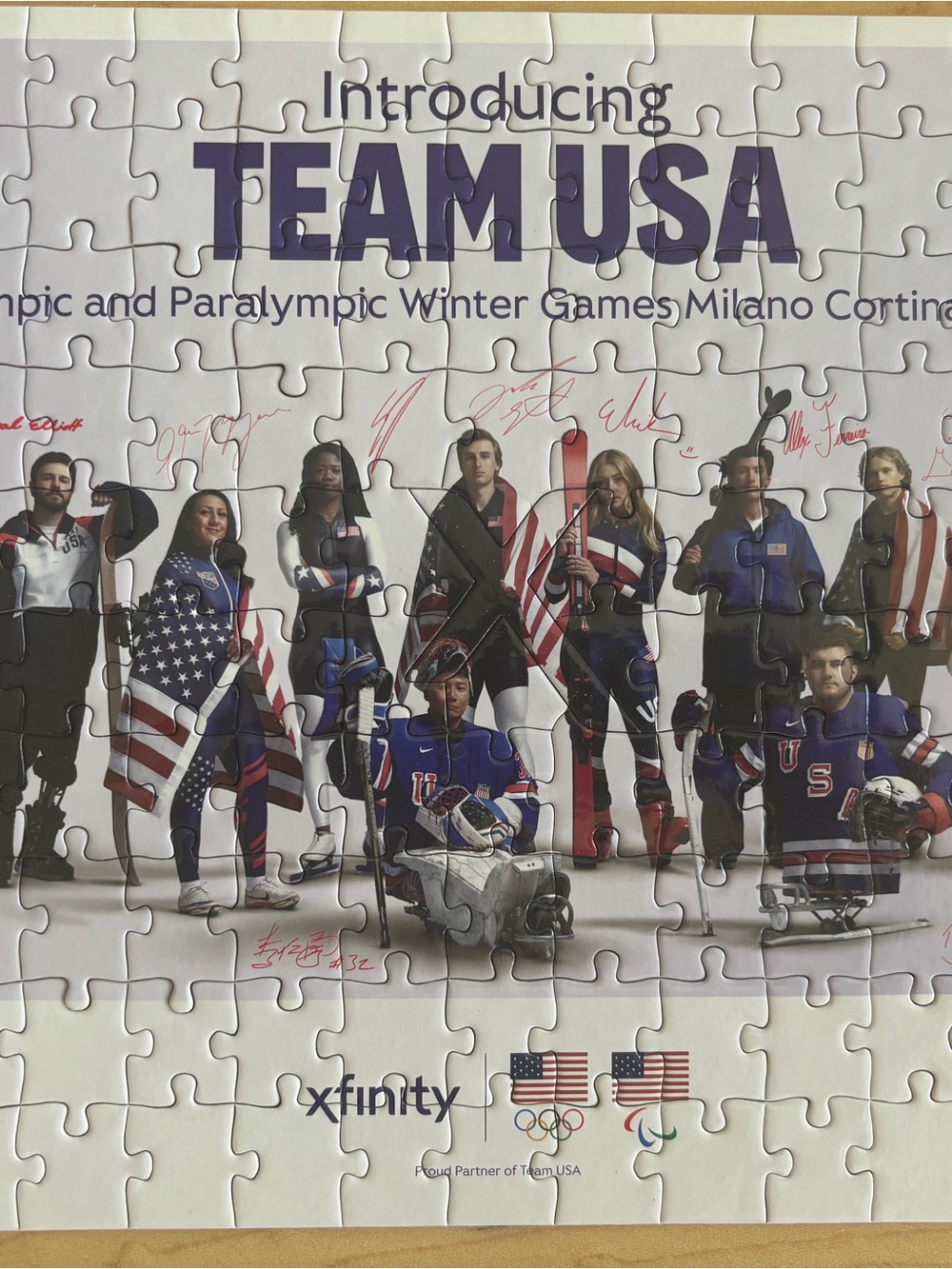 Team USA - 2026 Olympic and Paralympic Winter Games - 150 Piece Puzzle